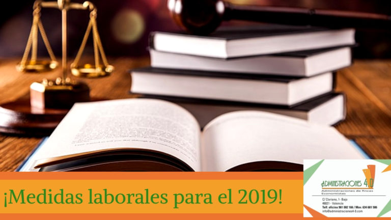 8 MEDIDAS LABORALES IMPORTANTES PARA ESTE 2019